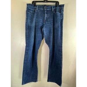 Lucky Brand Men's Blue Jeans 38 x‎ 32 5 pocket 221 Straight